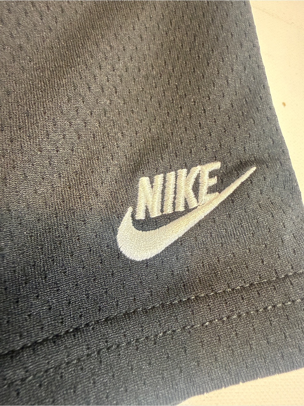 Nike Black Men's Athletic Shorts with Drawstring Waist - Picture 3 of 11